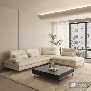 Sofa góc L HNS185. Kiểu dáng mới lạ