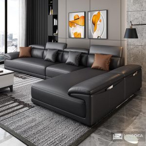 Alternative view of Sofa góc L hiện đại HNS194