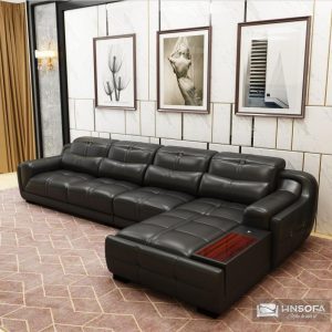 Alternative view of Sofa góc L hiện đại HNS199