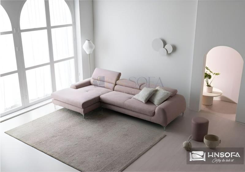 Sofa góc nỉ Hàn 3m HNSN07 cao cấp