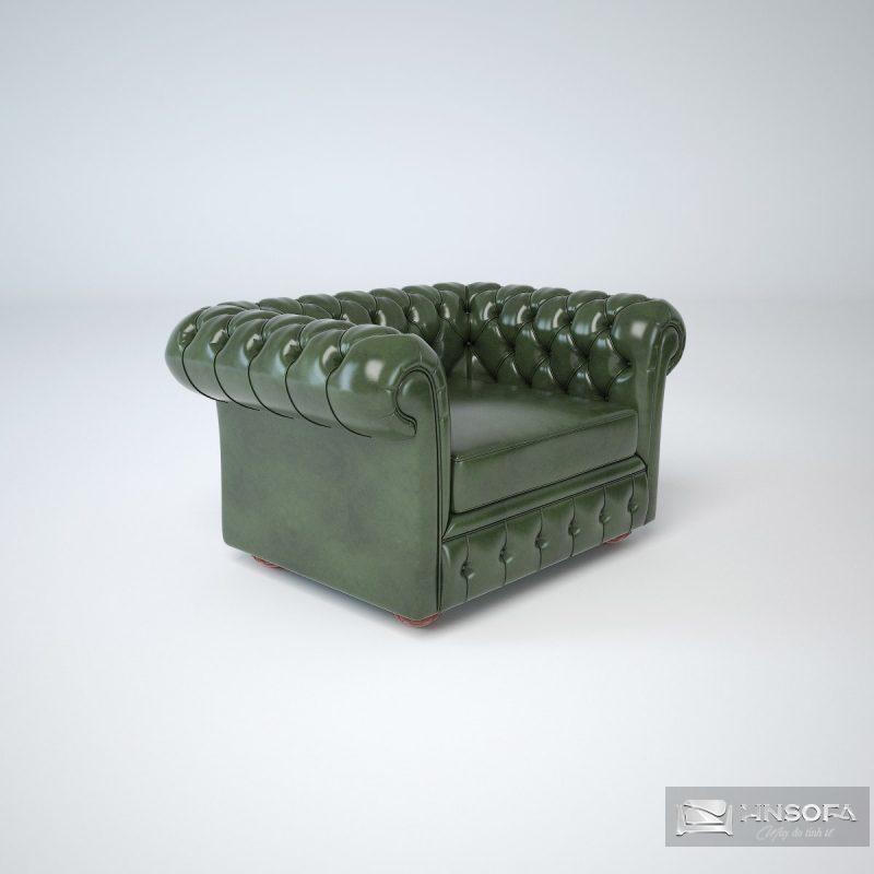 Sofa hoàng gia tân cổ điển Chesterfield cao cấp SFĐ01