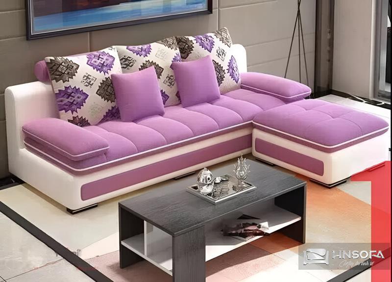 Sofa màu tím hợp với gia chủ mệnh Hỏa