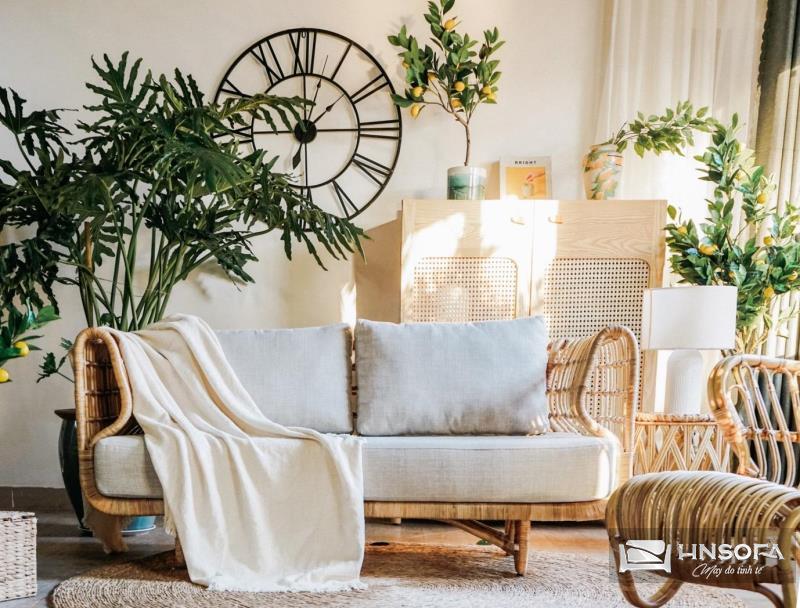 Sofa mây tre nữ hoàng