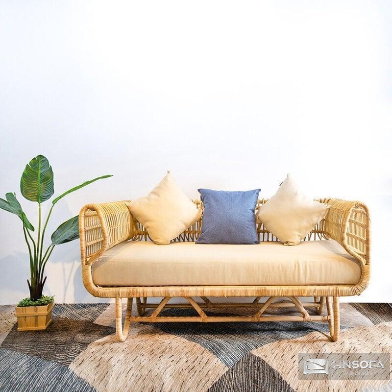 Sofa mây tre phù hợp với mọi không gian sống