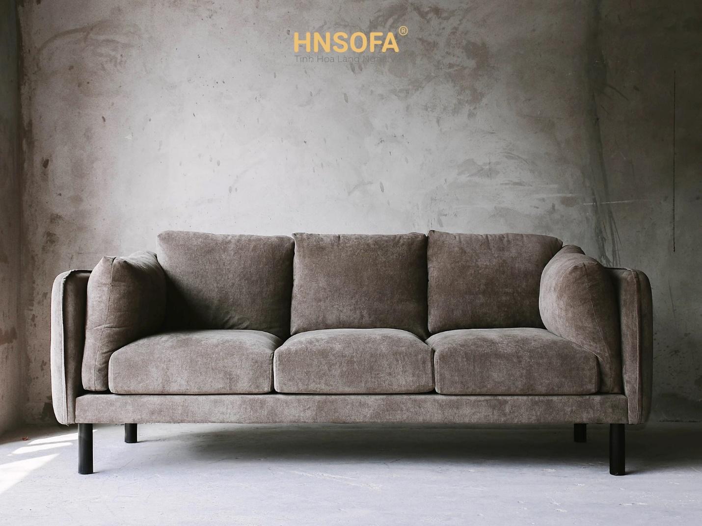 Mẫu sofa nỉ nhung ngày càng được nhiều gia ưa chuộng hiện nay