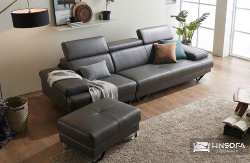 Sofa phòng chờ da HNS14