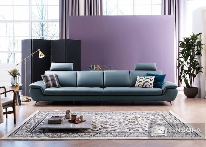 Sofa phòng khách màu xanh dương bền đẹp tại HNsofa