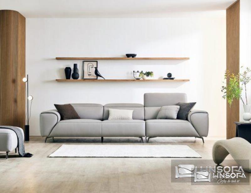 Sofa tết bọc da Microfiber HNS241
