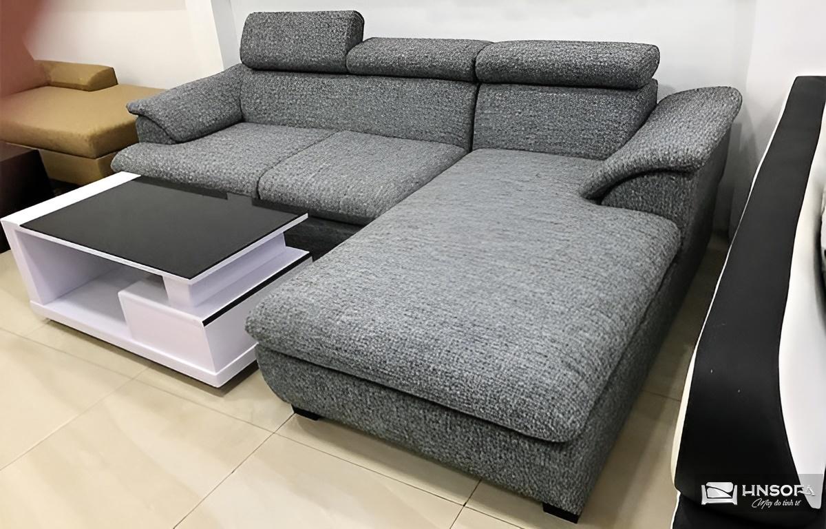 Ghế sofa vải bố có độ bền cao và chống mài mòn hiệu quả