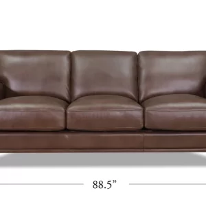 Sofa văng 3 chỗ bọc da Hàn siêu đẹp cho văn phòng hiện đại VP21