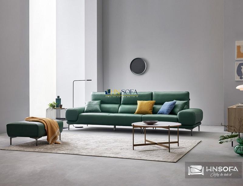 Sofa văng 3 chỗ giả da Anh Quốc HNS120 cho phòng khách