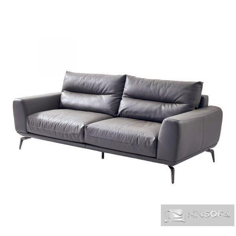 Sofa văng bọc da bò Ý HNS237