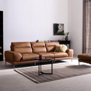 Alternative view of Sofa văng da đẹp HNS117 - Sofa hiện đại mang nét đẹp của sự tỉ mỉ!