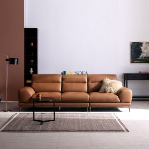 Sofa văng da đẹp HNS117 - Sofa hiện đại mang nét đẹp của sự tỉ mỉ!
