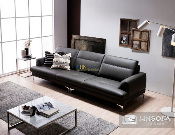Sofa văng da Microfiber HNS68 3 chỗ ngồi với thiết kế nhỏ gọn, tiện ích
