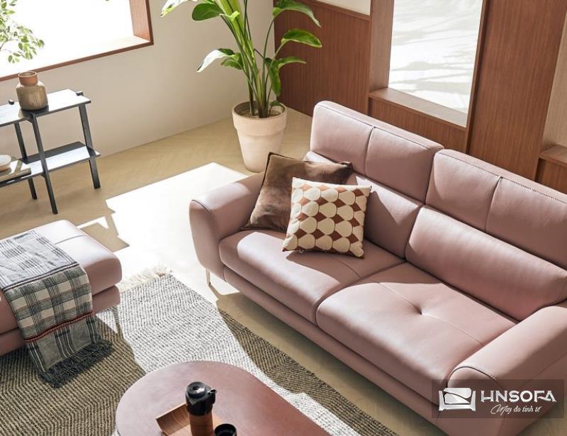 Sofa văng decor phòng khách nhỏ HNS158