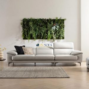 Sofa văng hiện đại HNS112 - Trắng tinh khôi tô điểm sự thanh lịch!