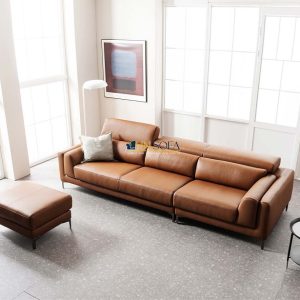 Alternative view of Mẫu sofa văng hiện đại HNS114 da Maylaysia bền đẹp, thời thượng!