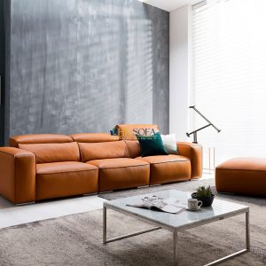 Sofa văng HNS123 da Ý thật đẳng cấp cho người sành điệu!