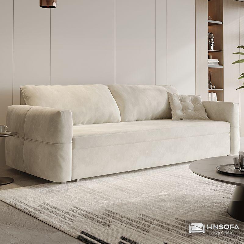 Sofa văng HNS168 bọc nỉ nhung Hàn Quốc - Ảnh 5