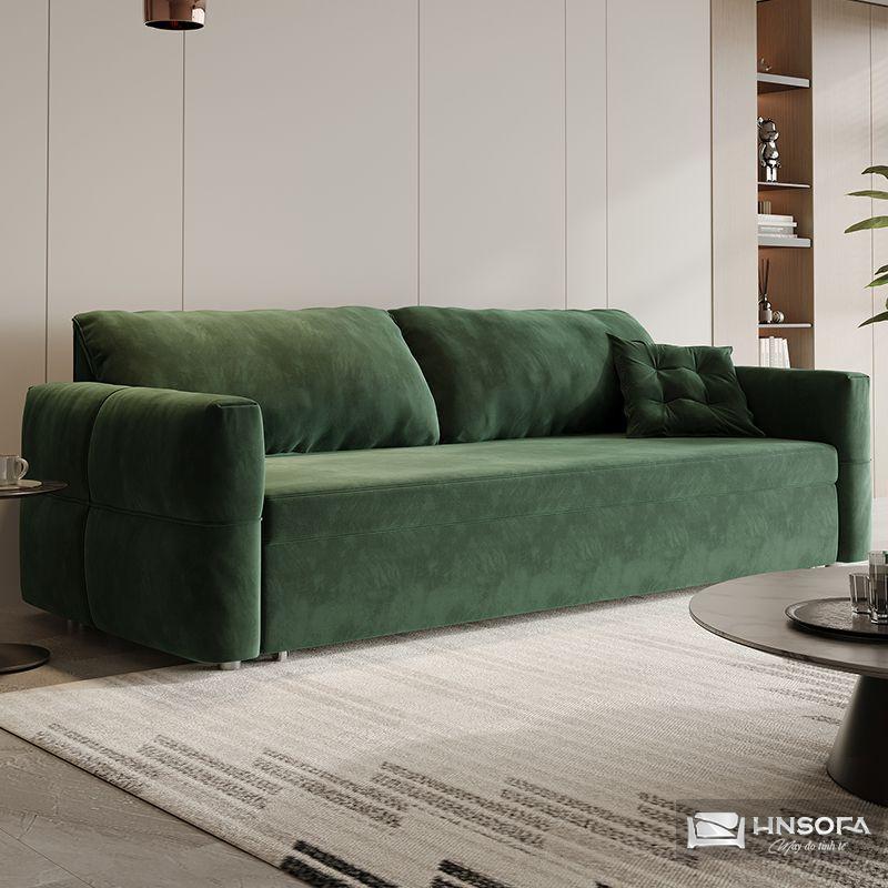 Sofa văng HNS168 bọc nỉ nhung Hàn Quốc - Ảnh 3