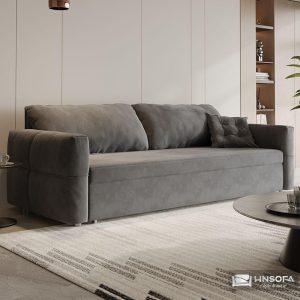 Alternative view of Sofa văng HNS168 bọc nỉ nhung Hàn Quốc