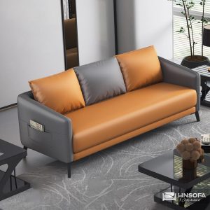 Sofa văng HNS178 bọc da Malaysia