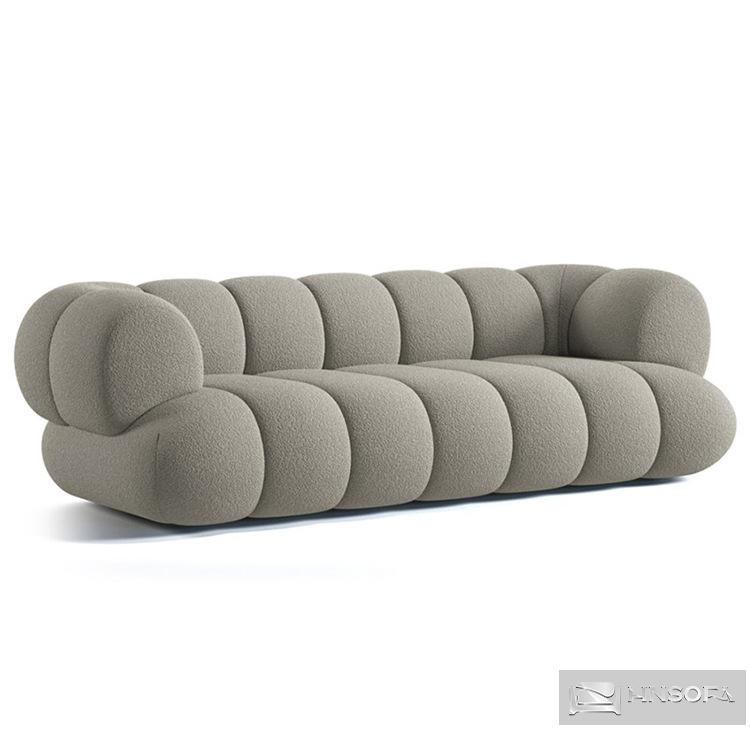 Sofa văng HNS179 bọc nỉ Hàn Quốc