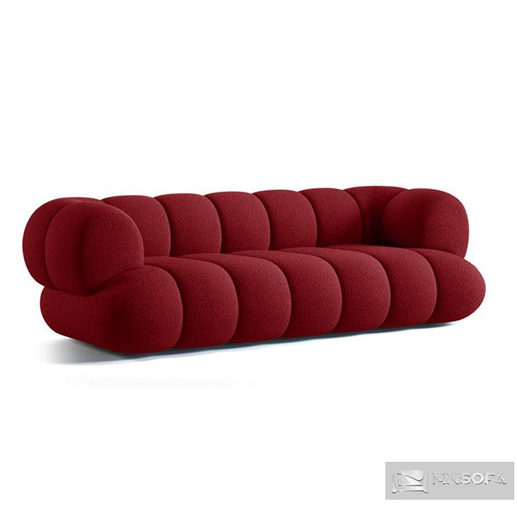 Sofa văng HNS179 bọc nỉ Hàn Quốc - Ảnh 2