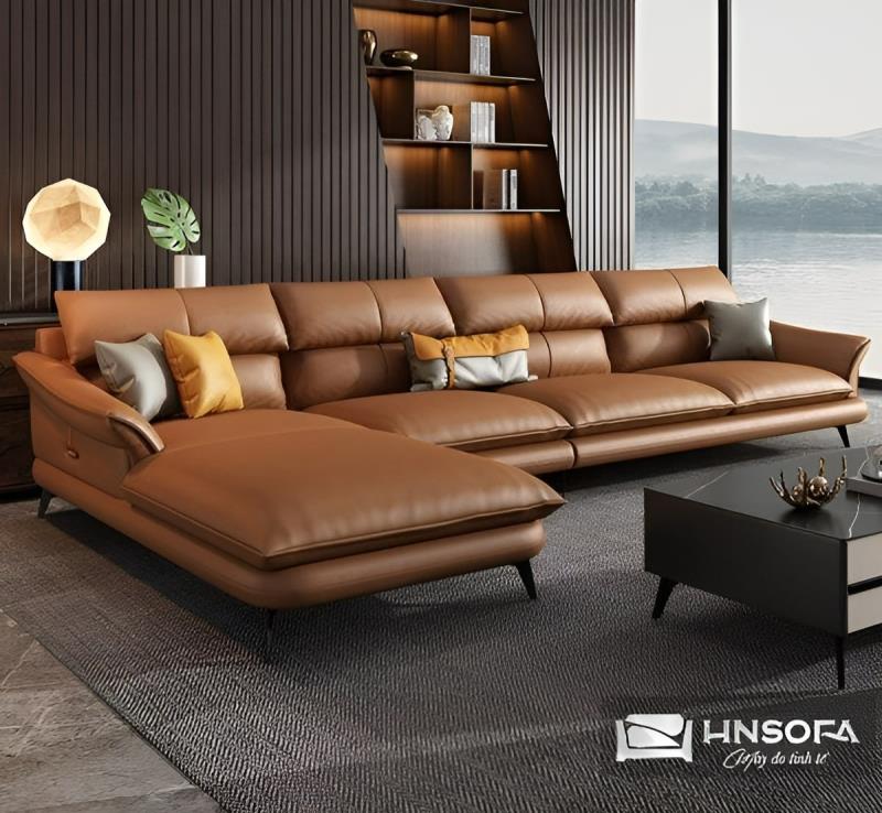 Sử dụng sofa 3m chất liệu da bền đẹp