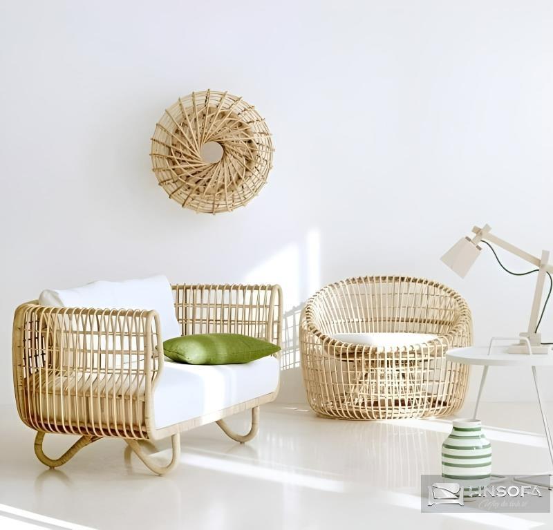 Tìm hiểu về sofa mây tre