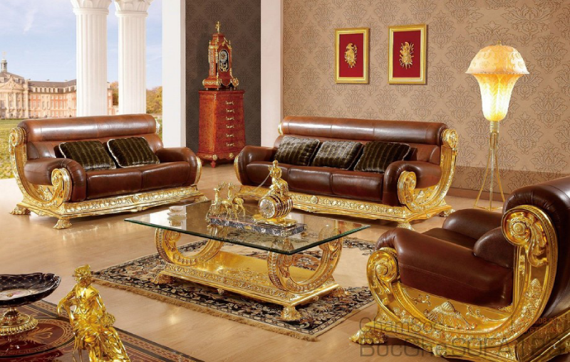 Vẻ ngoài bắt mắt và màu sắc đẹp mắt, sofa tân cổ điển tạo nên sự sang trọng và đẳng cấp cho không gian sống của gia đình bạn 