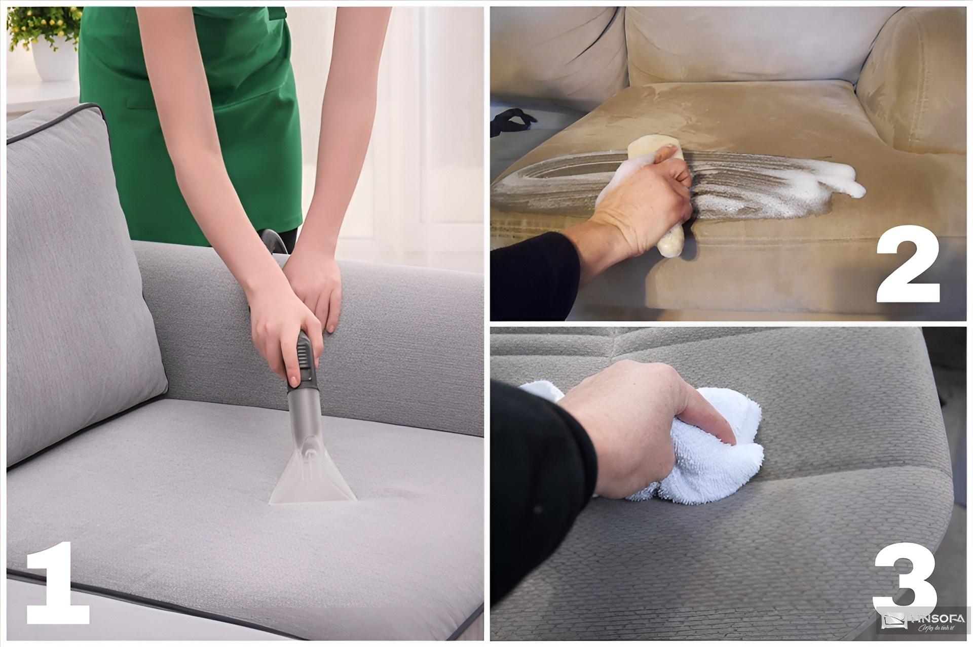 Vệ sinh sofa vải đúng cách
