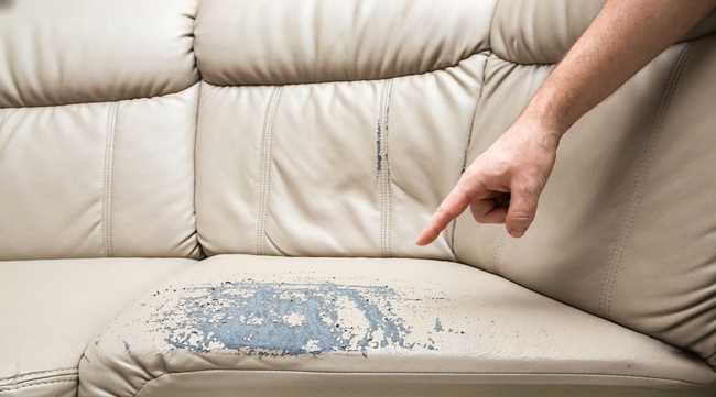Trường hợp ghế da sofa bị xước thì xử lý như thế nào?