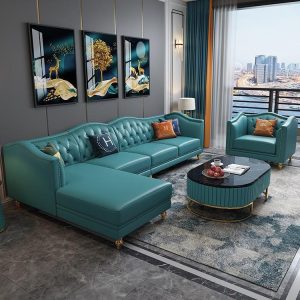 Alternative view of Sofa tân cổ điển HNS244 – Xu hướng mới của tân cổ điển