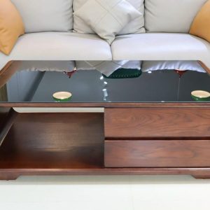 Bàn trà gỗ sồi tự nhiên BT37